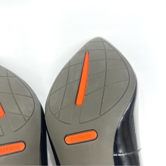 9W 9 W WIDE WIDTH Rockport Women's Total Motion 75MM Black Patent Leather Heels - Picture 11 of 15